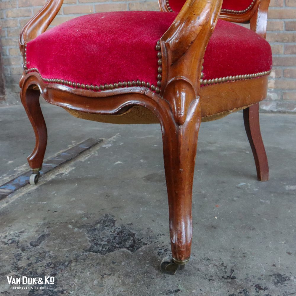 Brocante fauteuil - Afbeelding 3