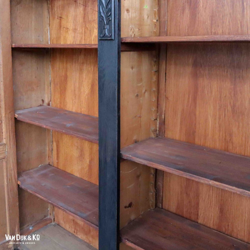 Brocante kledingkast - demontabel - Afbeelding 4