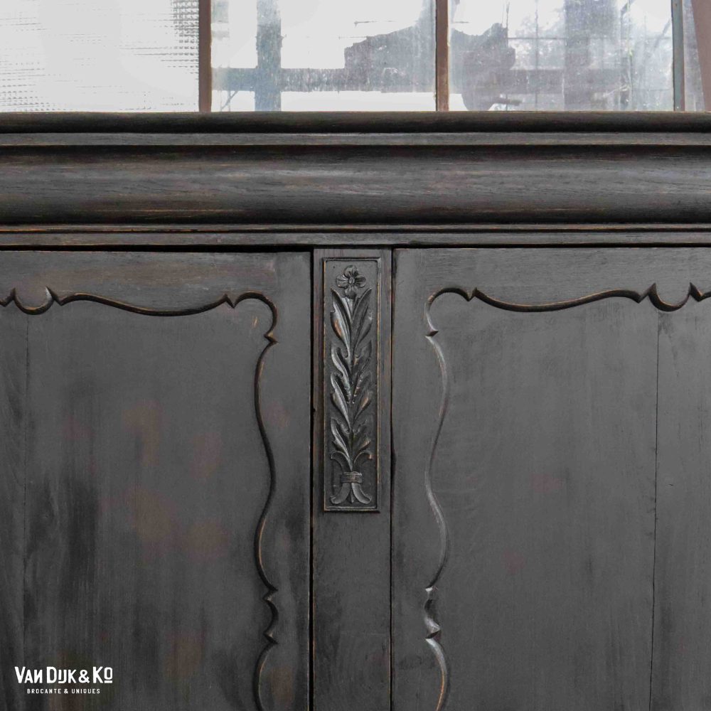 Brocante kledingkast - demontabel - Afbeelding 5