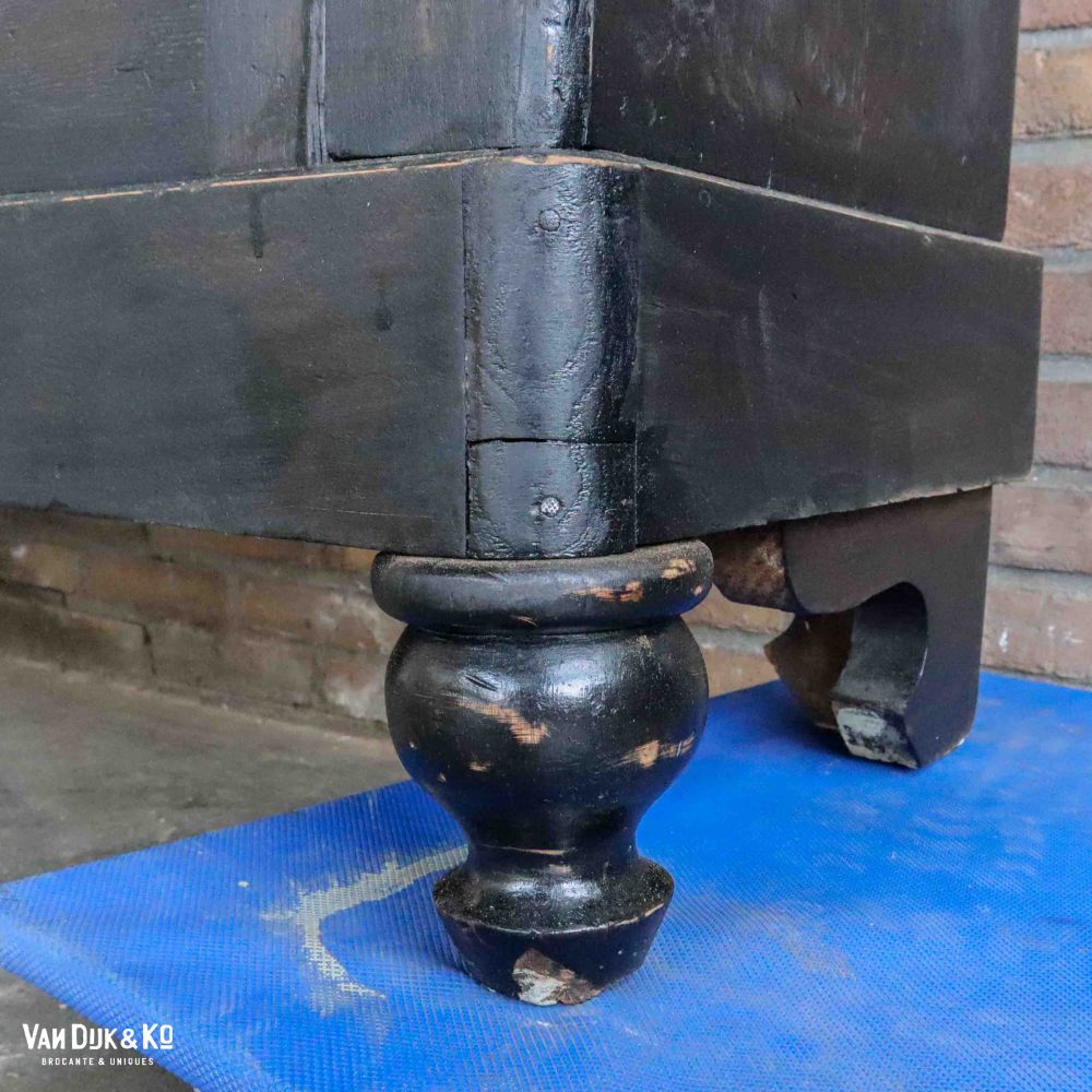 Brocante kledingkast - demontabel - Afbeelding 11