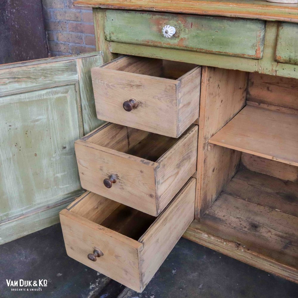 Brocante buffetkast - Afbeelding 4