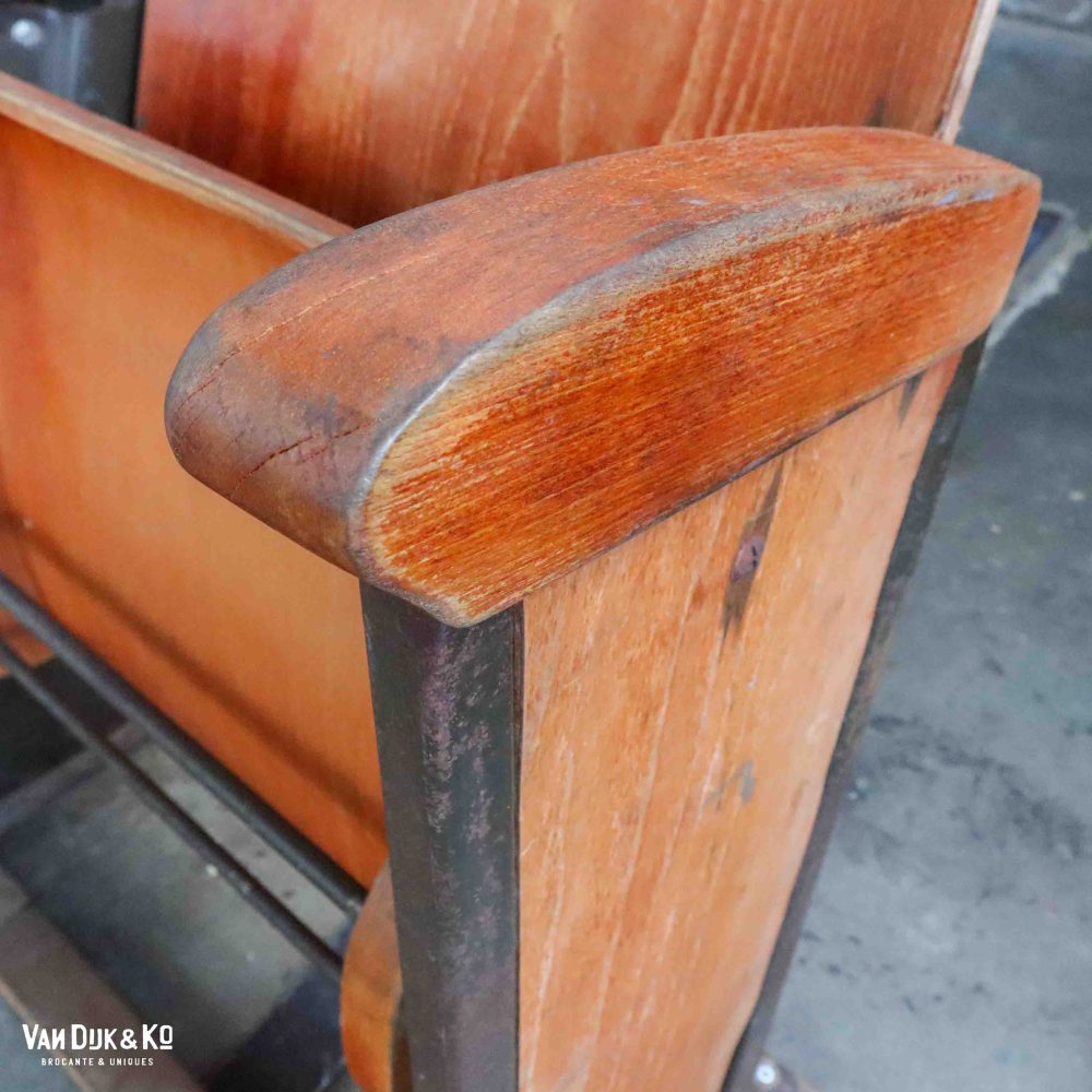 Vintage bioscoopstoelen - Afbeelding 6