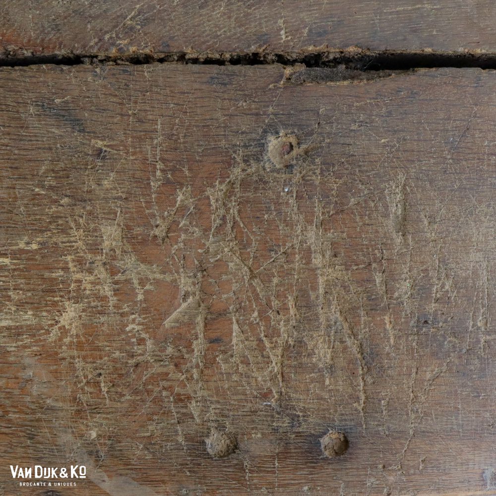 Robuuste houten salontafel - Afbeelding 3