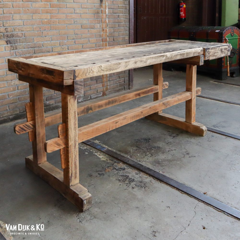 Werkbank met bankschroef - Afbeelding 3