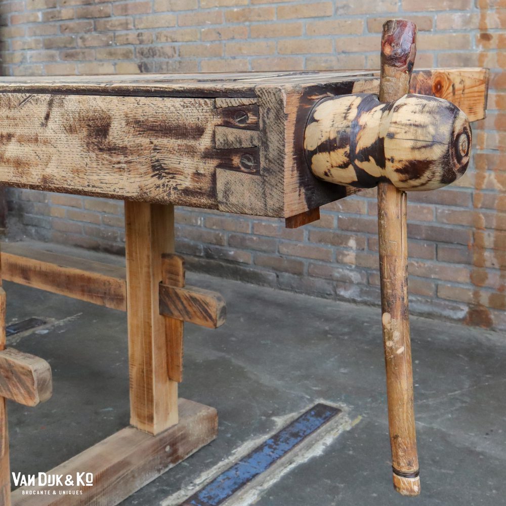 Werkbank met bankschroef - Afbeelding 5