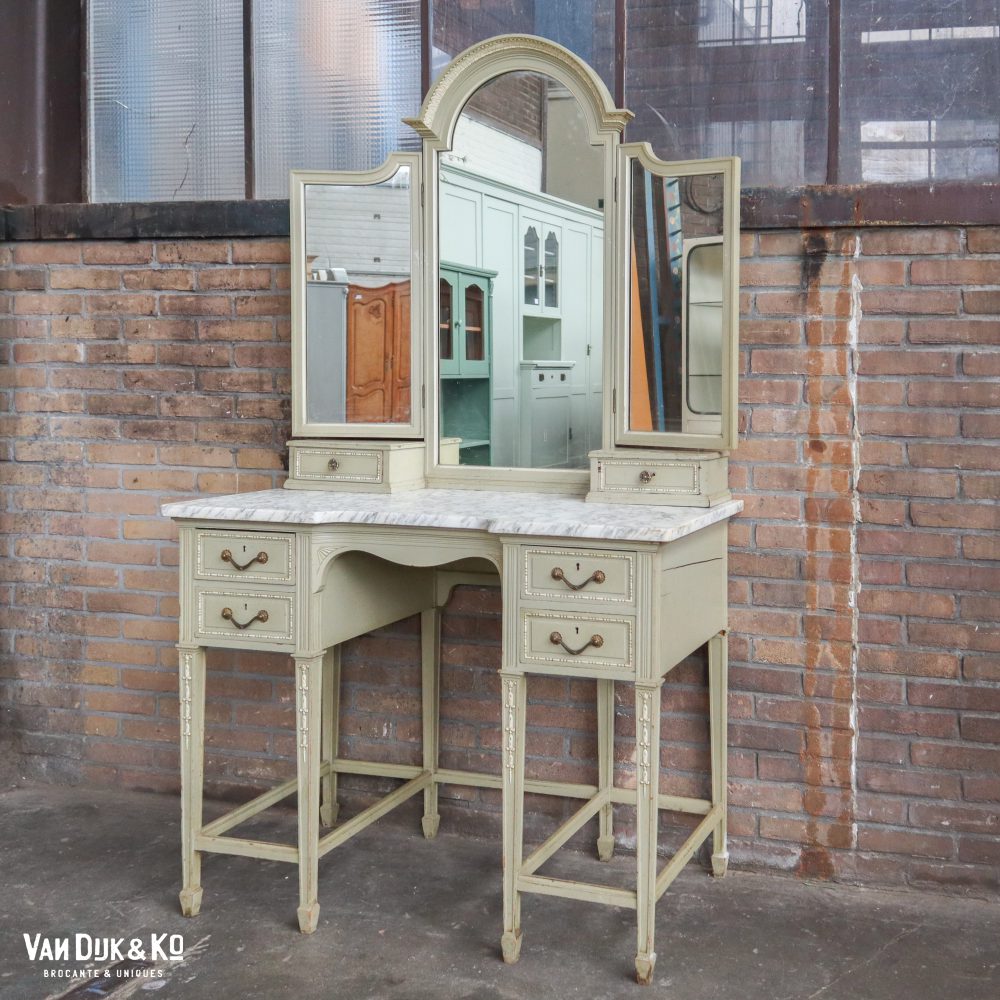 Brocante kaptafel - Afbeelding 2