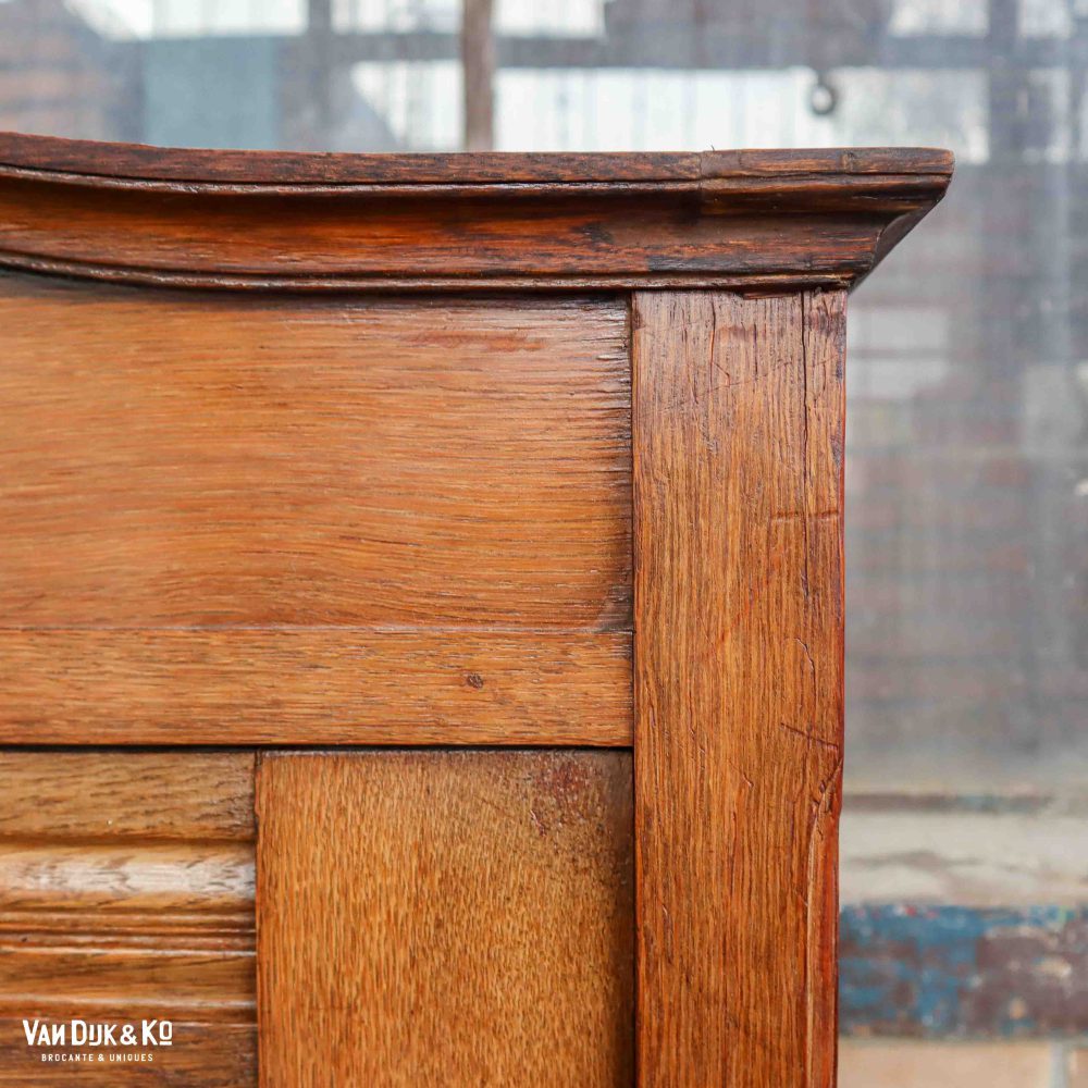 Vintage eendeurskast met spiegel - Afbeelding 8