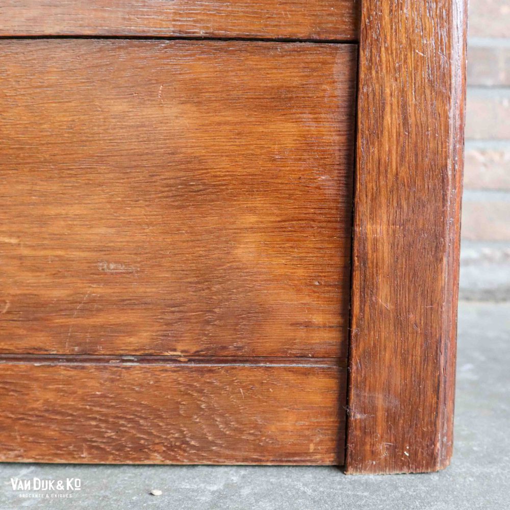 Vintage eendeurskast met spiegel - Afbeelding 11