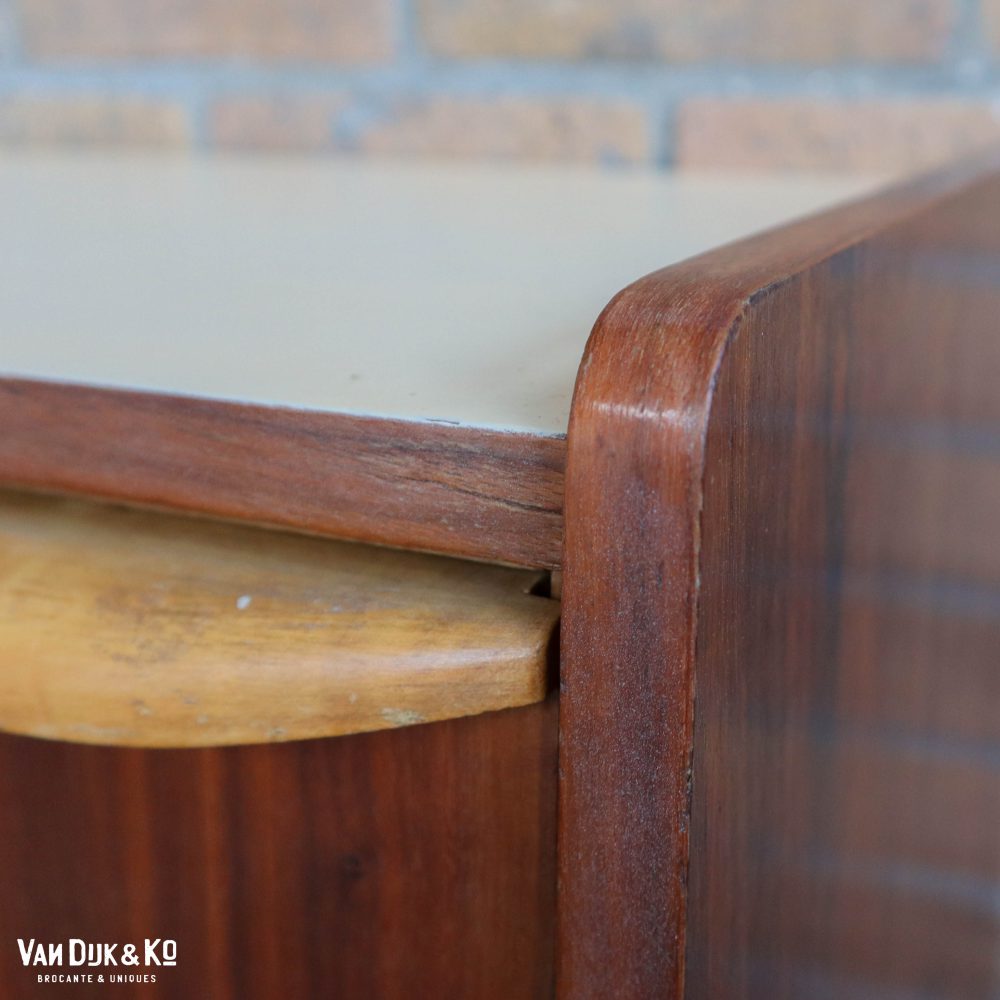 Vintage houten kastje - Afbeelding 6