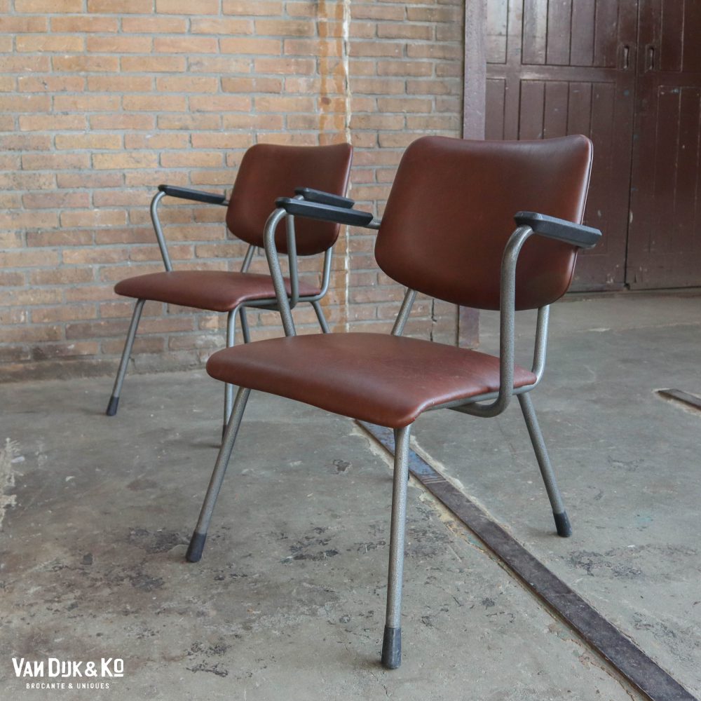 Vintage design stoelen - Gispen