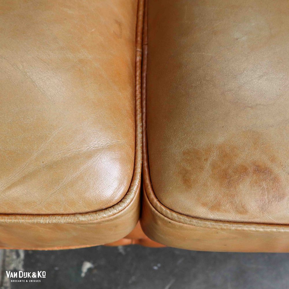 Leren Chesterfield bank - Afbeelding 7