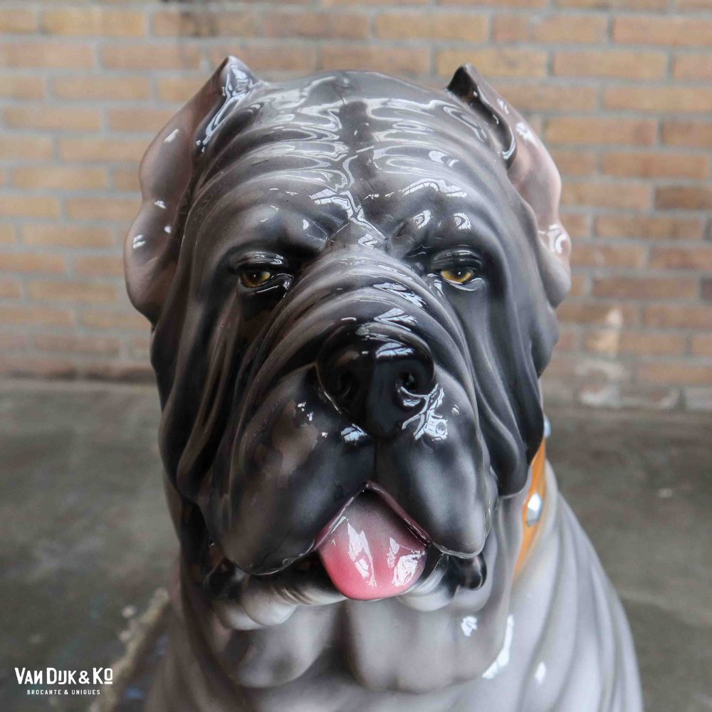 Vintage hond van Italiaans keramiek - Afbeelding 2