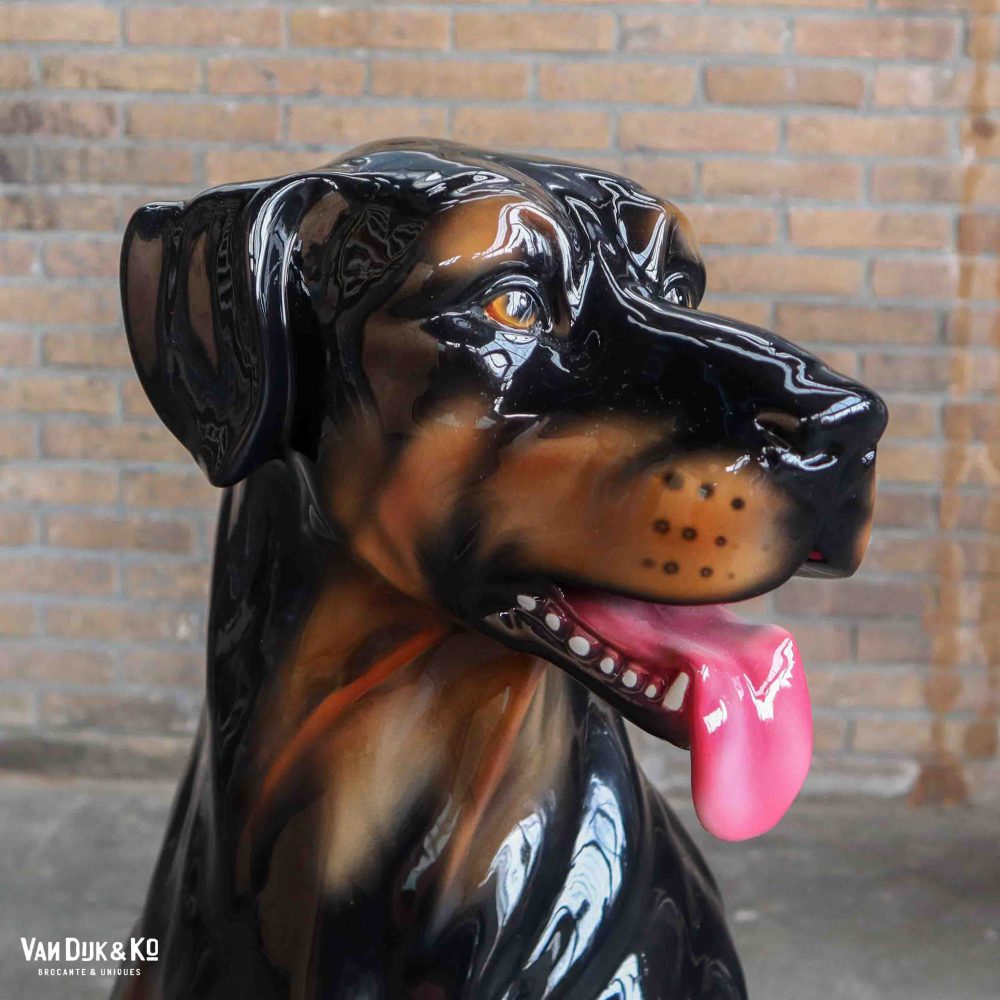 Vintage hond van Italiaans keramiek - Afbeelding 4