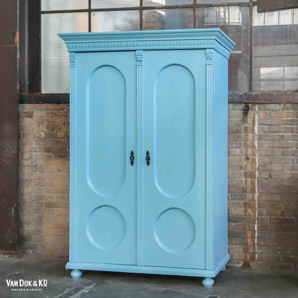 Blauwe linnenkast - Afbeelding 2