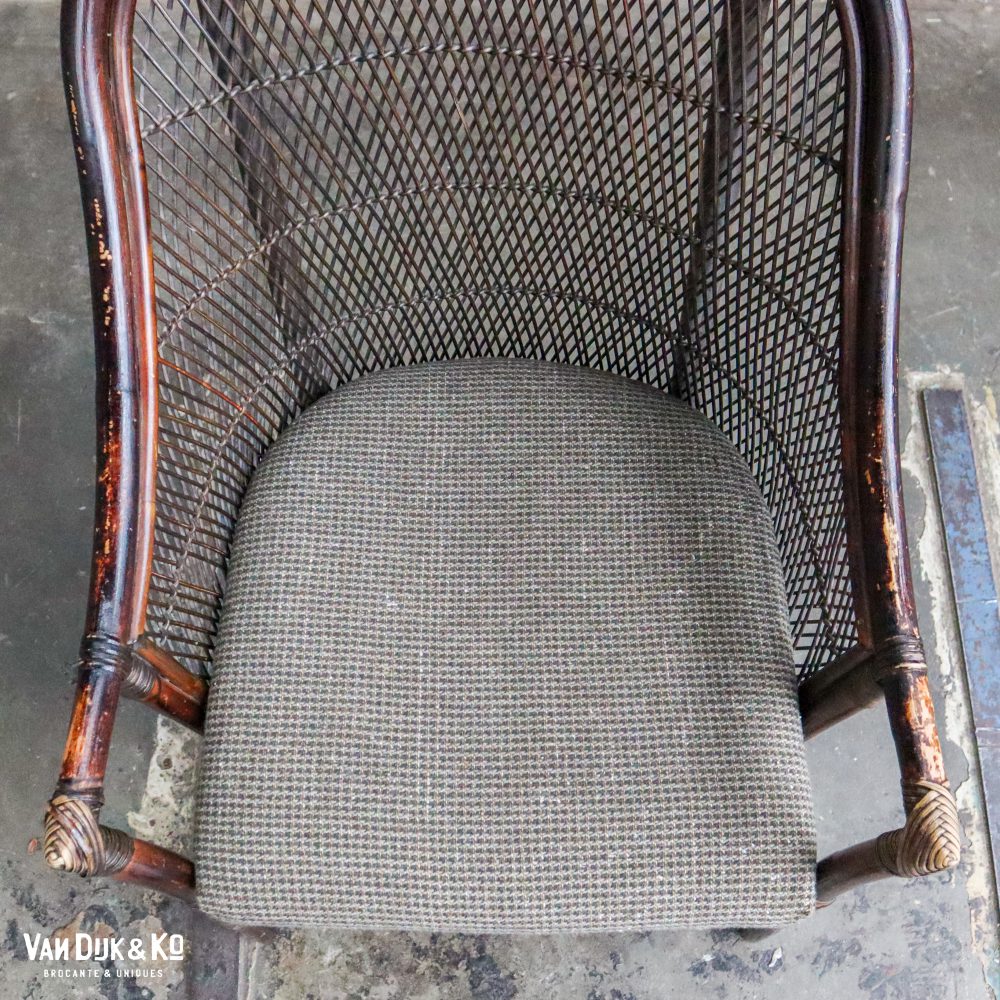 Vintage rotan fauteuil - Veeloo - Afbeelding 5