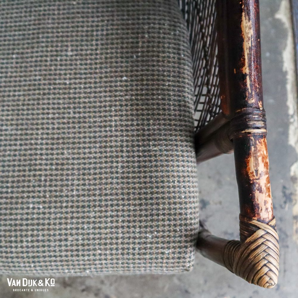 Vintage rotan fauteuil - Veeloo - Afbeelding 8
