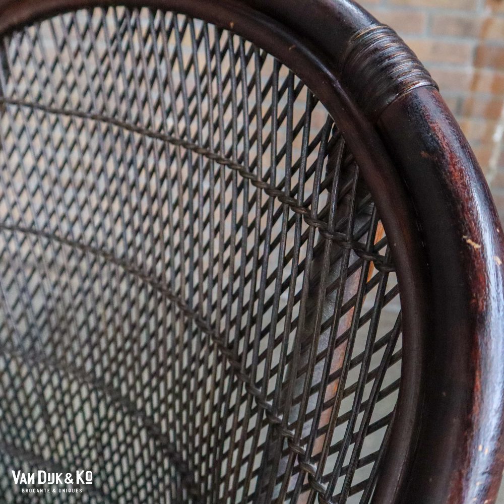 Vintage rotan fauteuil - Veeloo - Afbeelding 9