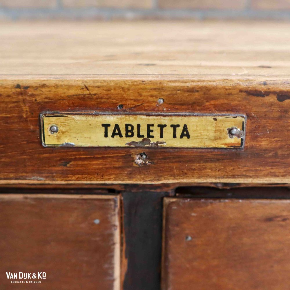 Brocante toonbank met lades - Afbeelding 10