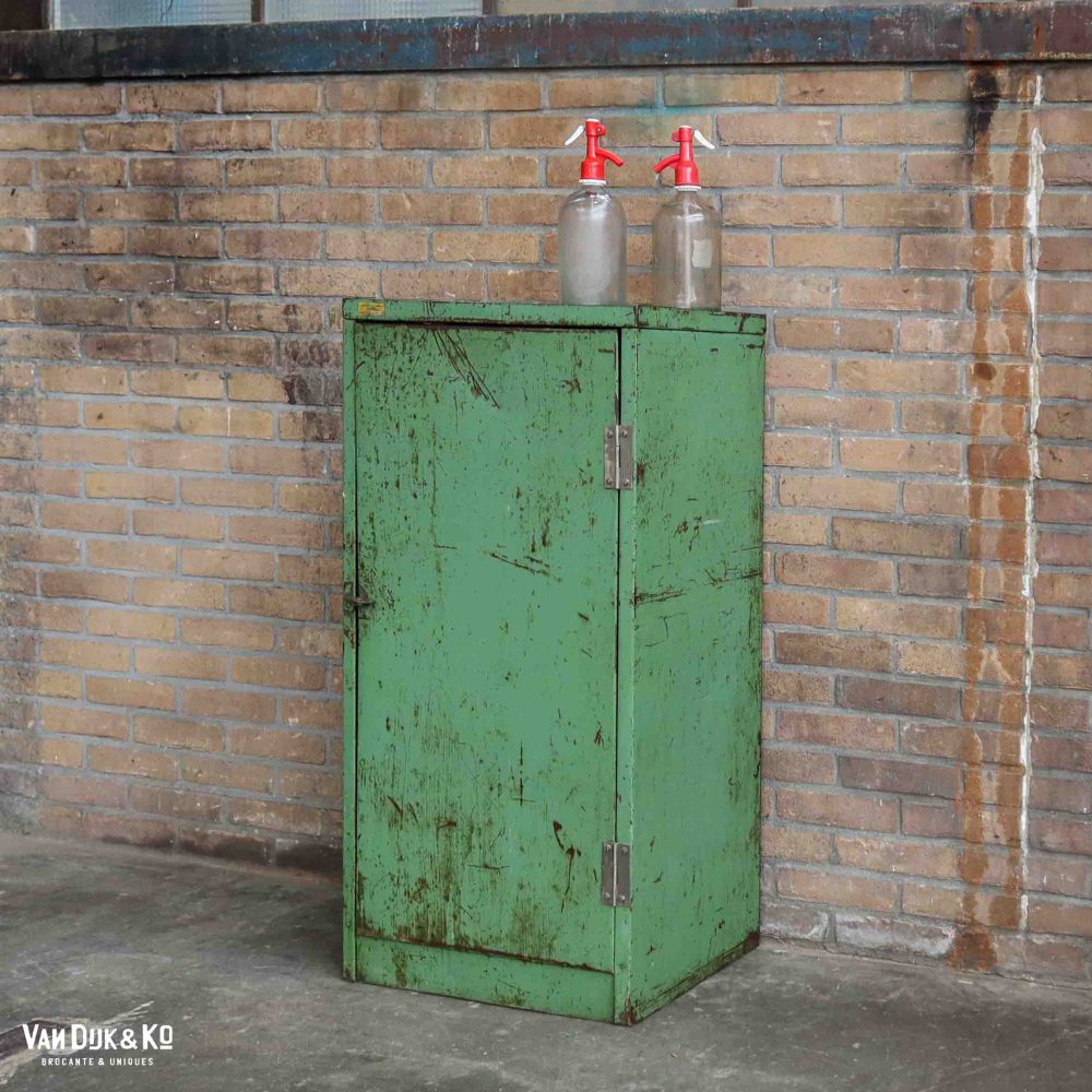 Industrieel groen kastje - Afbeelding 2