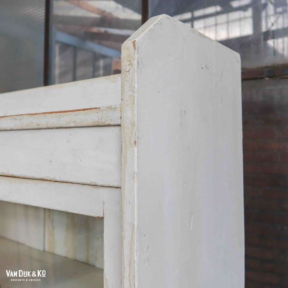 Brocante witte buffetkast - Afbeelding 6
