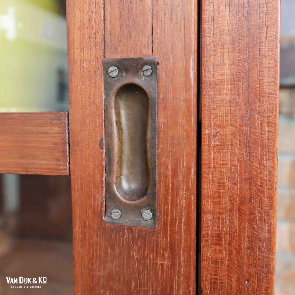 Antieke kast met schuifdeuren - Afbeelding 11