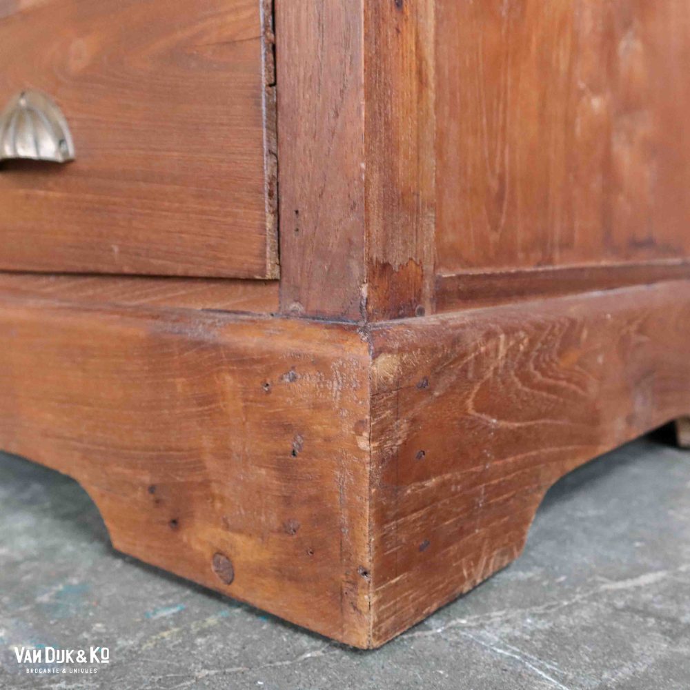 Antieke kast met schuifdeuren - Afbeelding 14