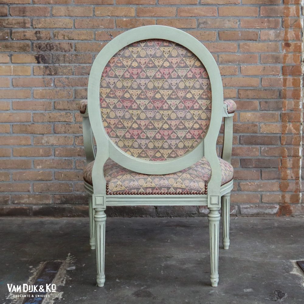 Vintage Louis XV stoel - Afbeelding 8