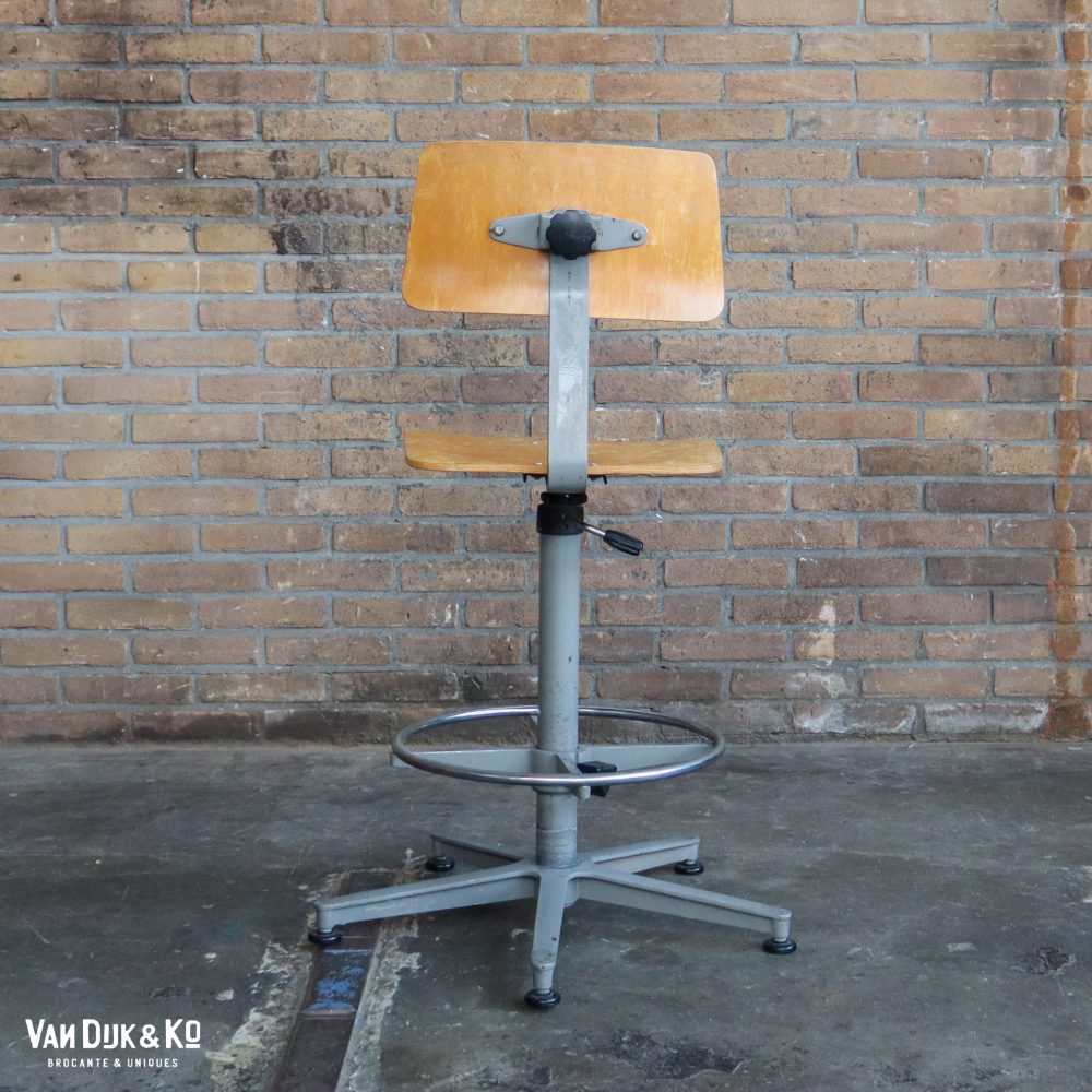 Verstelbare industriële werkstoel - Afbeelding 4
