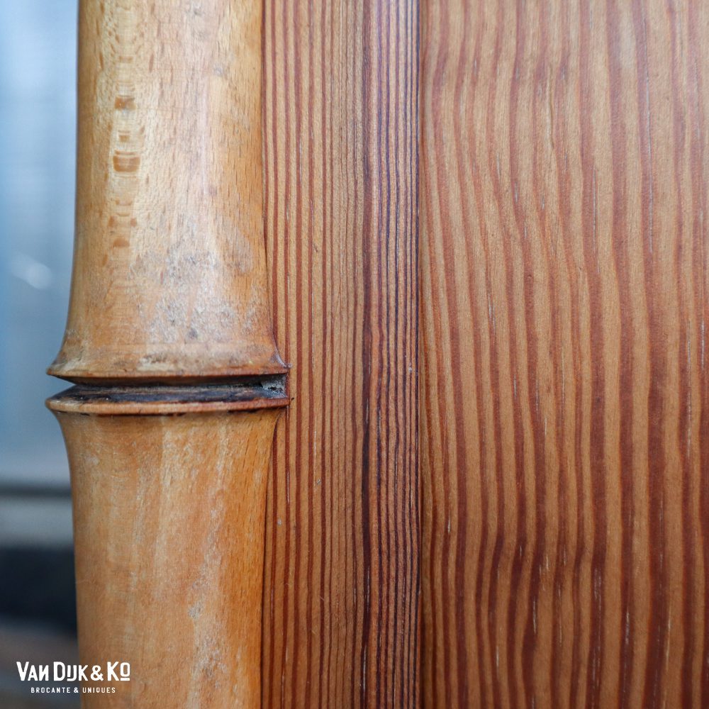 Faux bamboo spiegelkast - demontabel - Afbeelding 8