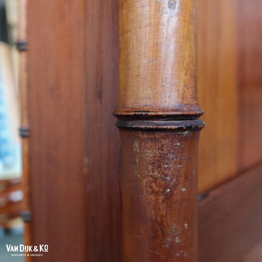 Faux bamboo spiegelkast - demontabel - Afbeelding 12