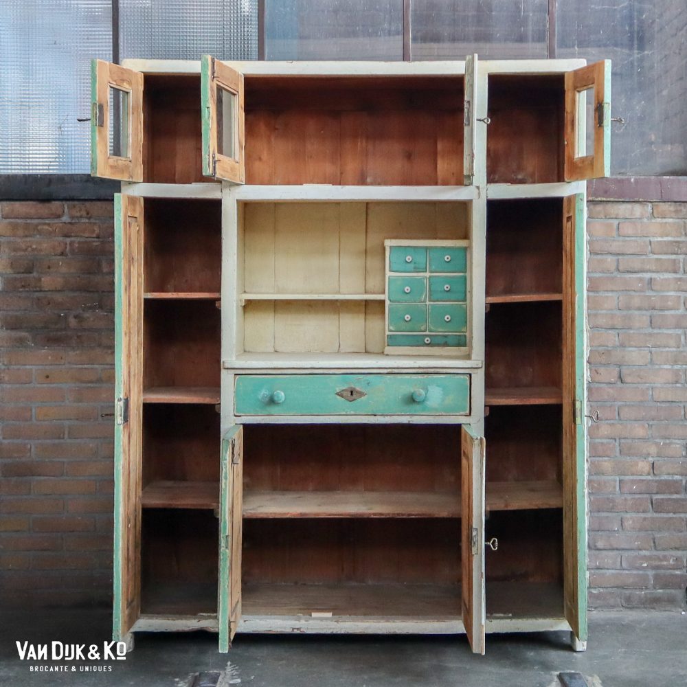 Brocante keukenkast - Afbeelding 3