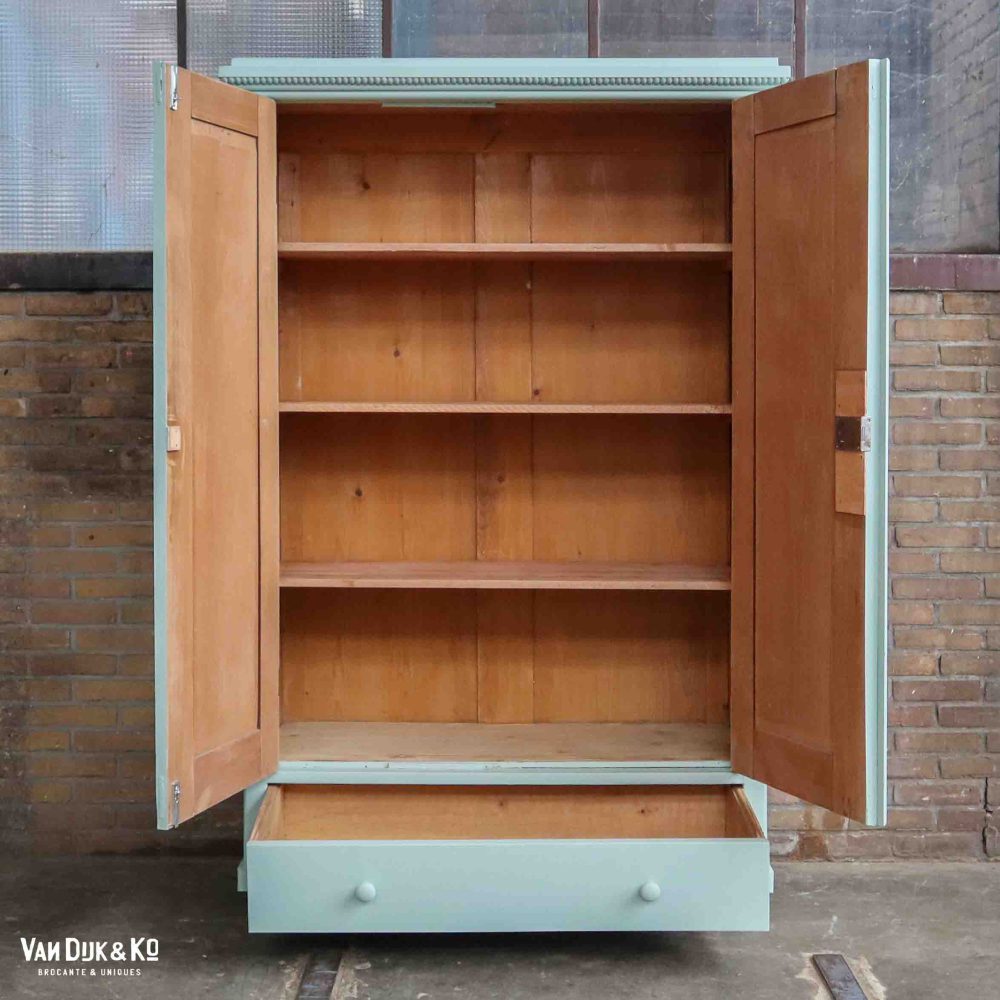 Brocante linnenkast - Afbeelding 2