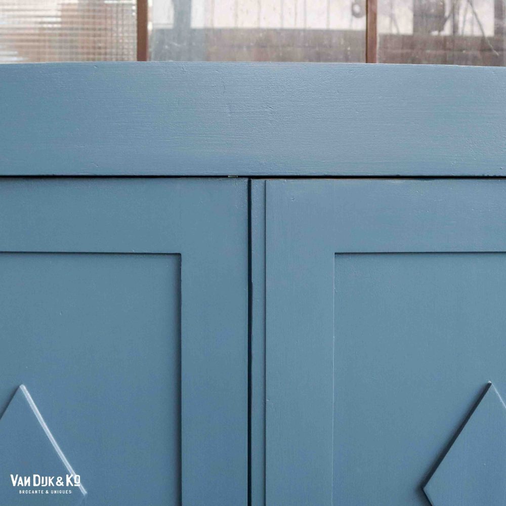 Blauwe linnenkast - Afbeelding 4