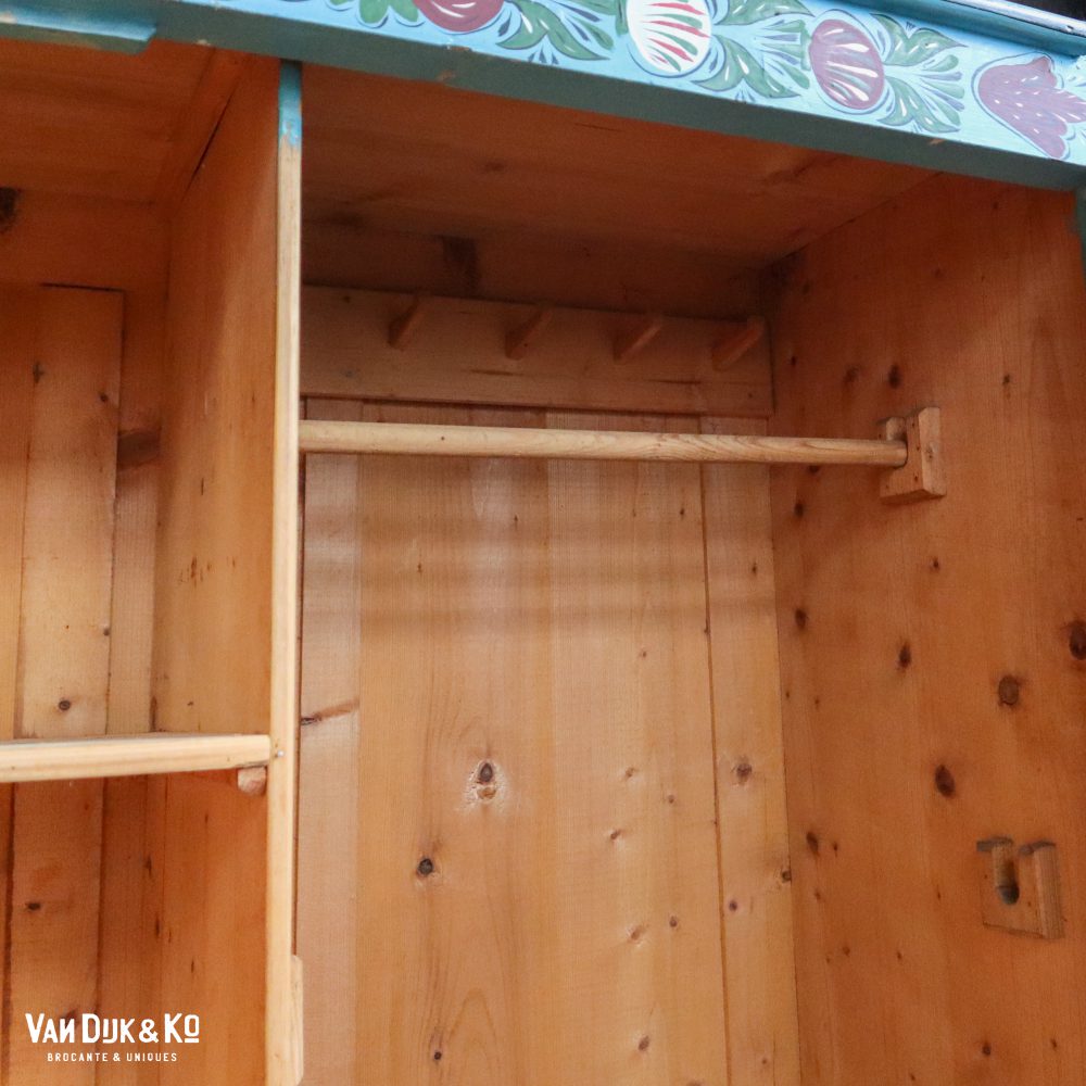 Handbeschilderde Roemeense kledingkast - Afbeelding 15