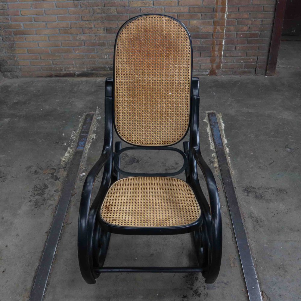Schommelstoel, Thonet stijl - Afbeelding 5