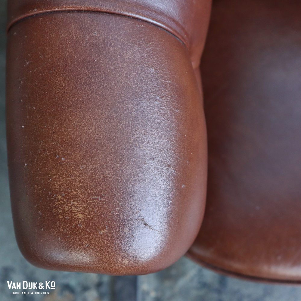 Leren vintage fauteuils - Afbeelding 7