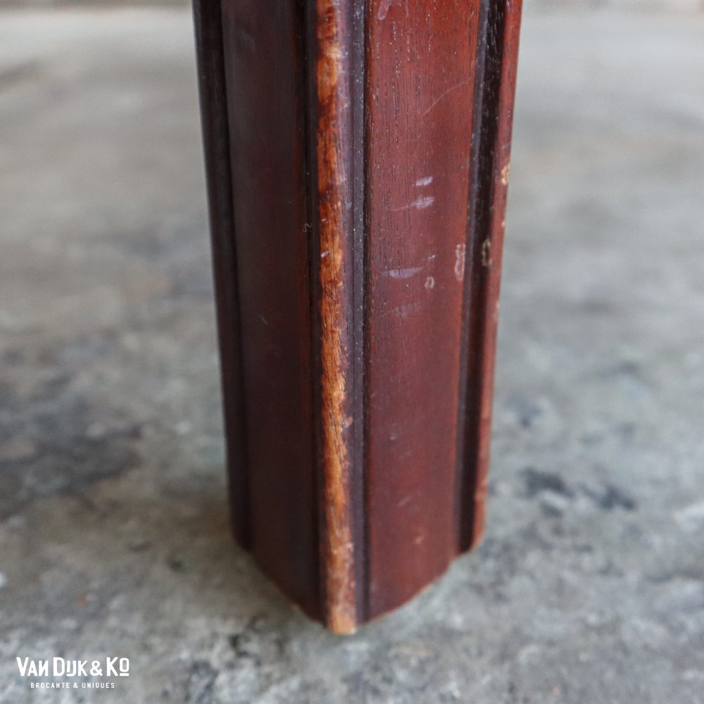 Leren vintage stoel - Afbeelding 8