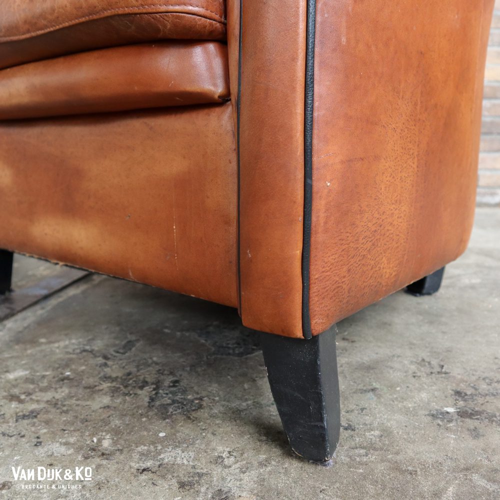 Leren vintage fauteuils - Afbeelding 11