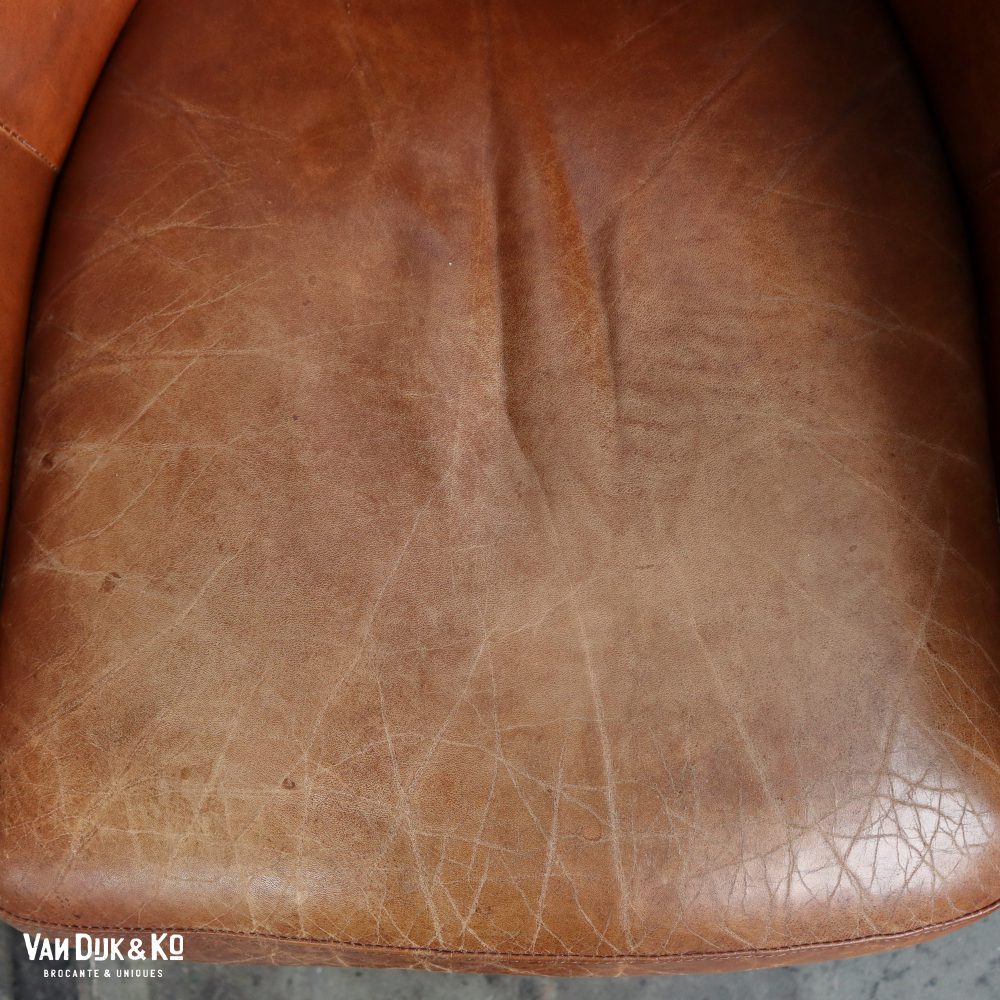 Leren vintage fauteuils - Afbeelding 7