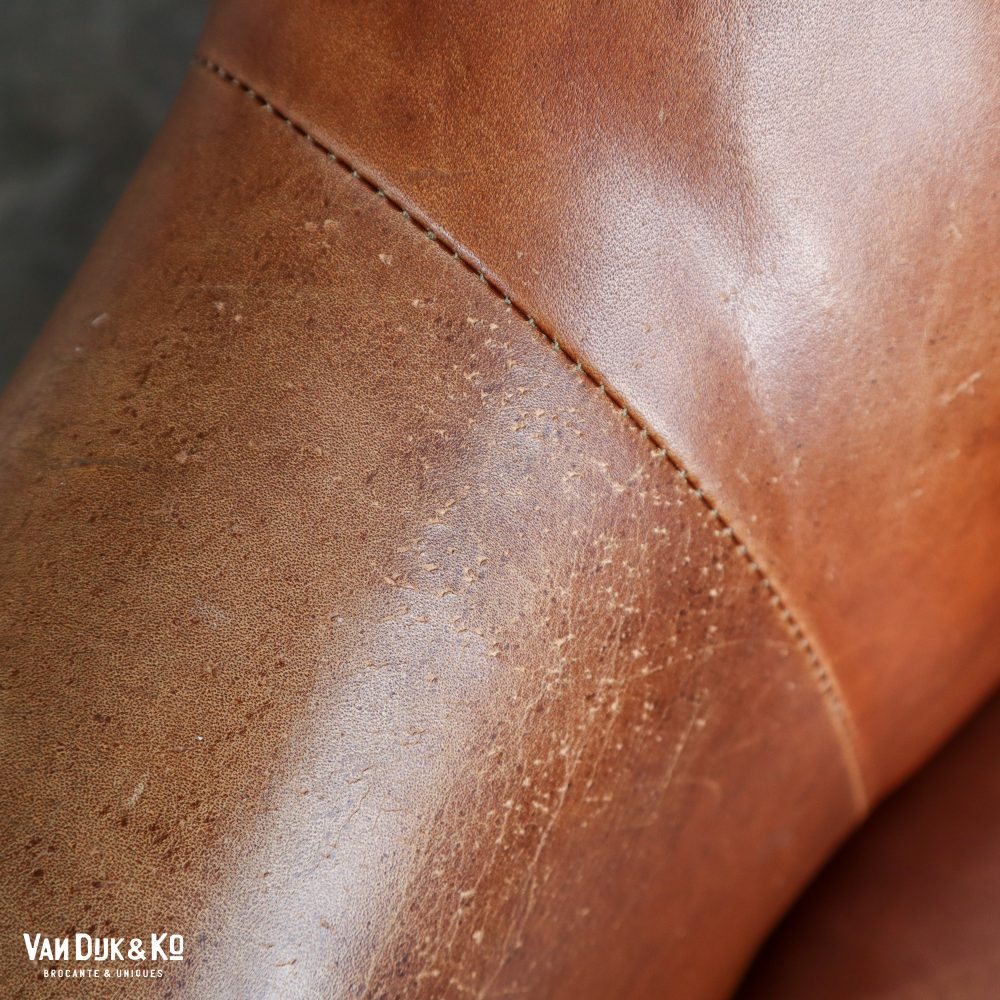 Leren vintage fauteuils - Afbeelding 9