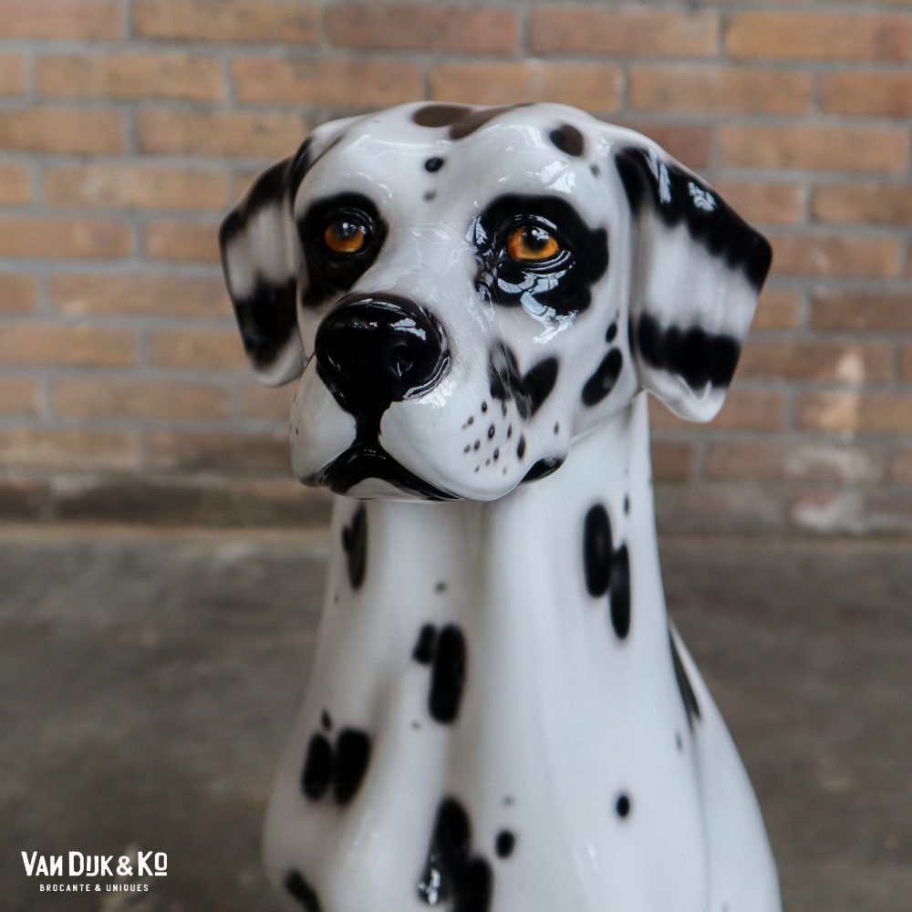 Vintage hond van Italiaans keramiek - Afbeelding 4