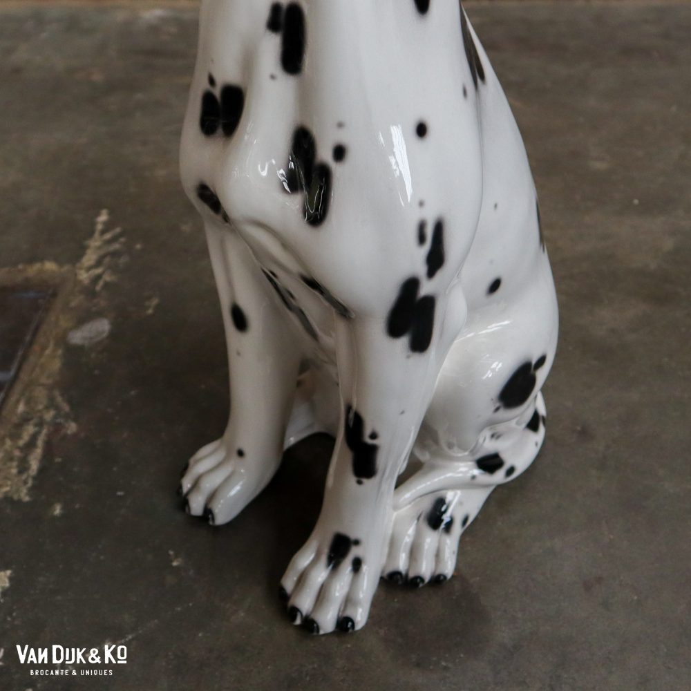 Vintage hond van Italiaans keramiek - Afbeelding 5