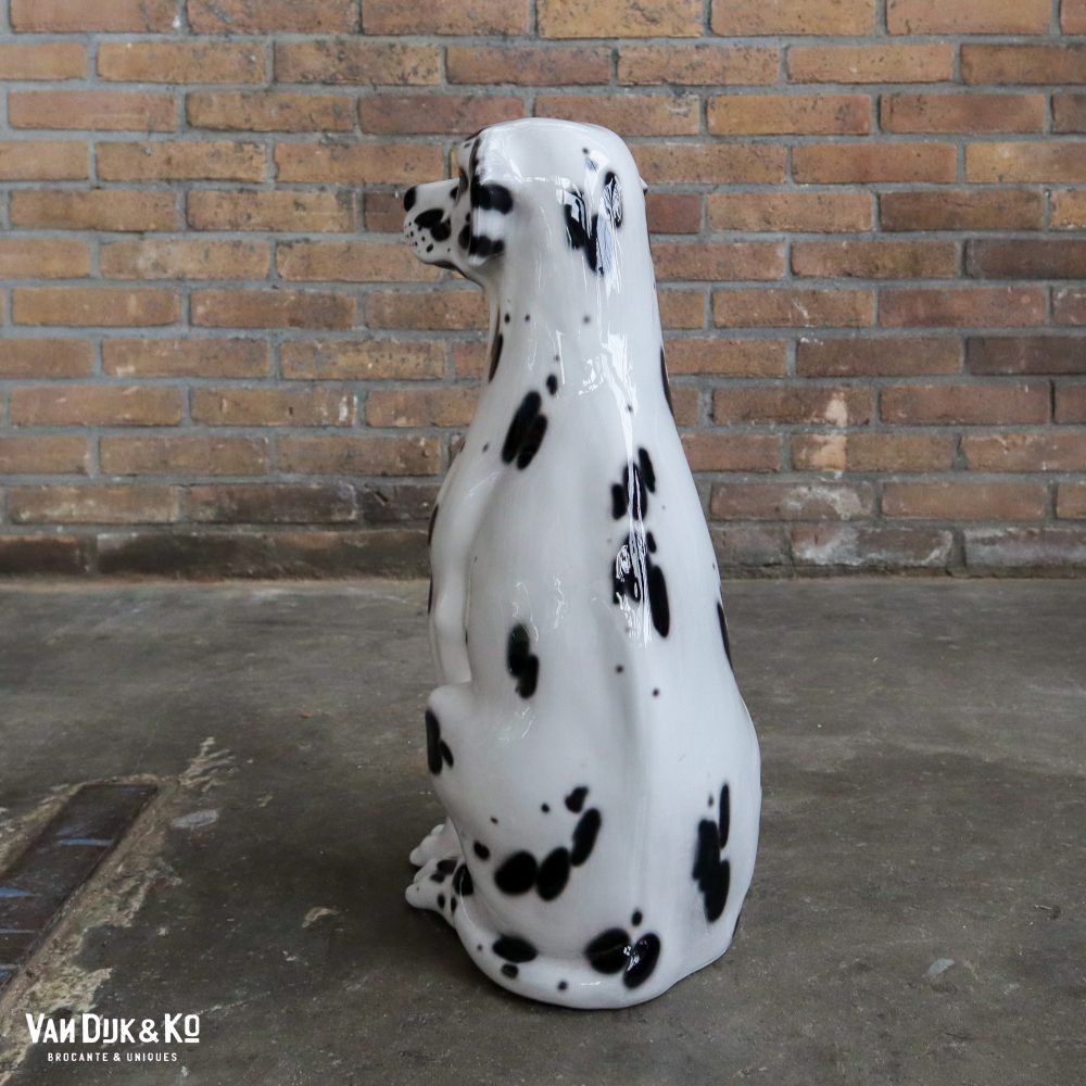 Vintage hond van Italiaans keramiek - Afbeelding 6