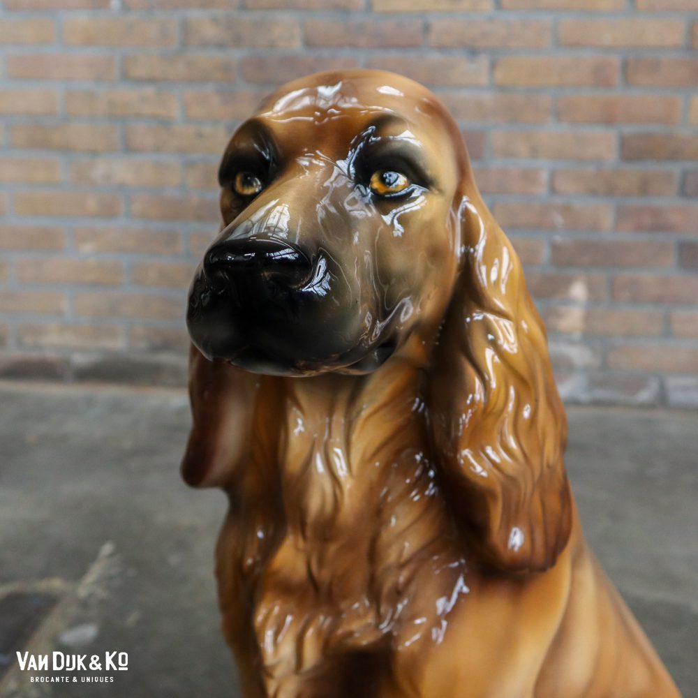 Vintage hond van Italiaans keramiek - Afbeelding 3
