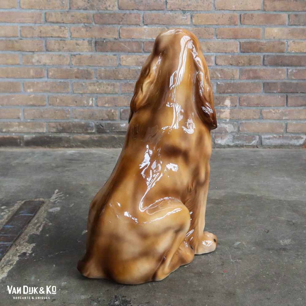Vintage hond van Italiaans keramiek - Afbeelding 5
