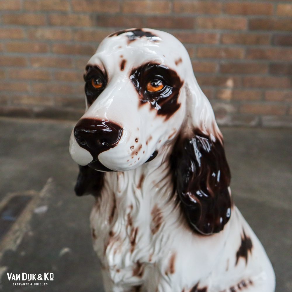 Vintage hond van Italiaans keramiek - Afbeelding 4