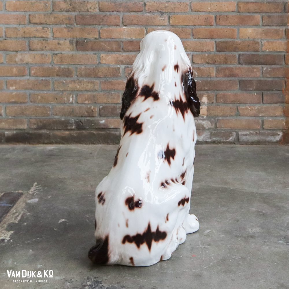 Vintage hond van Italiaans keramiek - Afbeelding 6