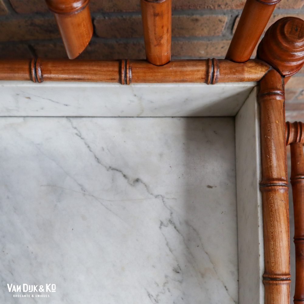 Faux bamboo kaptafel - Afbeelding 8