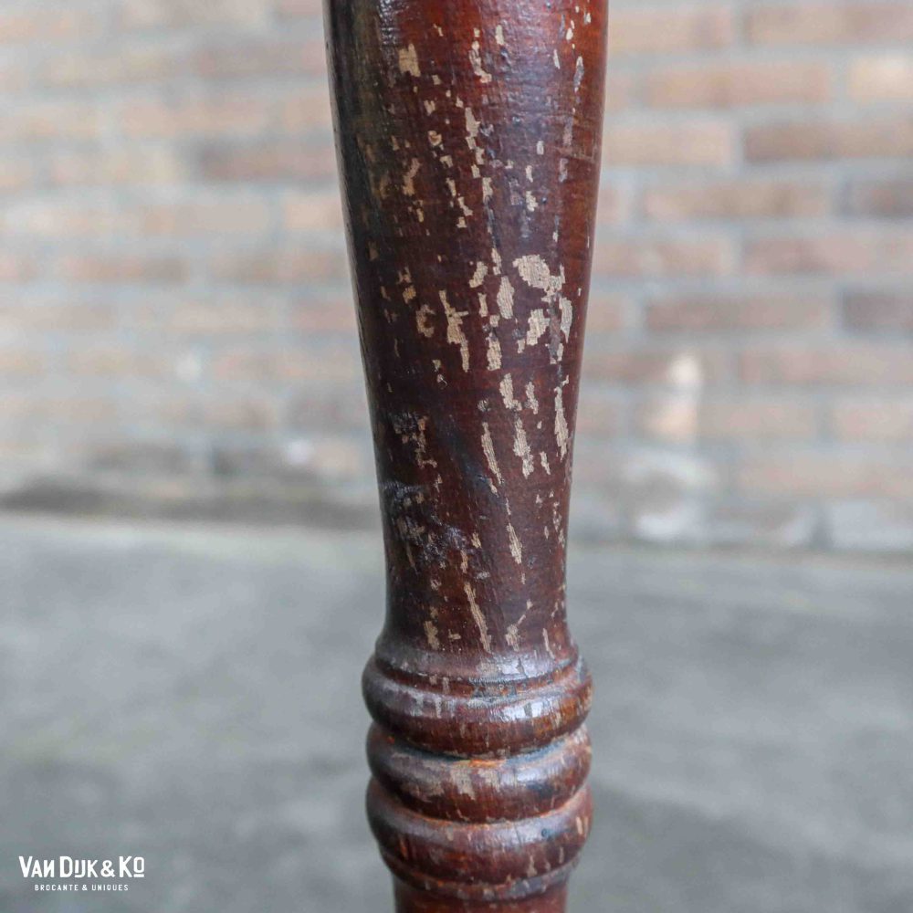 Vintage vogelkooi met (nep) papegaai - Afbeelding 9