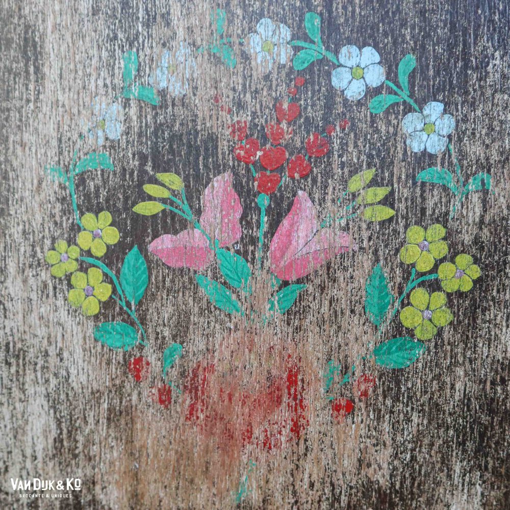 Brocante kastje - handbeschilderd - Afbeelding 9